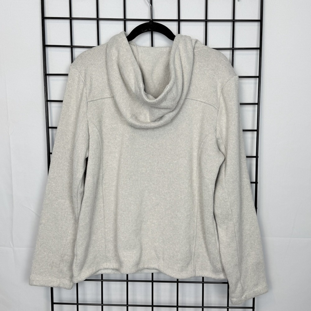 Southern Tide Toggle Hoodie Pullover Womens Large Gray Casual Preppy Coastal - Picture 5 of 9